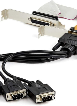 StarTech.com 8-Port PCI Express RS232 Serial Adapter Card, PCIe to Serial DB9 Card, Low Profile, 15kV ESD - Windows Only, TAA