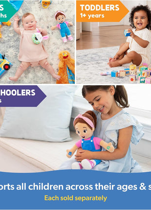 Ms. Rachel Official Herbie Cuddle & Comfort Friend Doll, 11" Premium Plush Baby Toy, Toddler Toys for Girls & Boys for Ages 6 Months to 3+