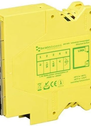 Brainboxes Ethernet Switch 5 Port SW-505