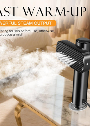 G5 Steam 2-in-1 Professional Handheld Steamer for Clothes,Iron for Clothes | Self Standing Just 1lbs Lightly,Fast Wrinkle Remover 1200W Light Steam Iron for Travel and Home 15s Fast Heat Up