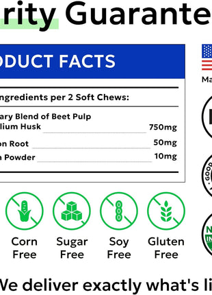 Anal Gland Guard Support + Allergy Relief Chews Bundle - Scoot Treatment - Dry & Itchy Skin Relief - Itching, Paw Licking & Hot Spots - Digestive Enzymes & Breath Aid Support - Made in USA