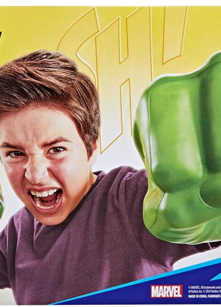 Marvel Hulk Gamma Smash Fists, Soft Foam Role Play Toy, Avengers Super Hero Toys for Kids Ages 5 and Up