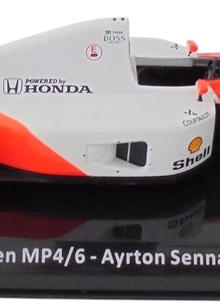 '- 1/24 Formula 1 Car Compatible with McLaren MP4/6#1 Ayrton Senna World Champion 1991- OR095