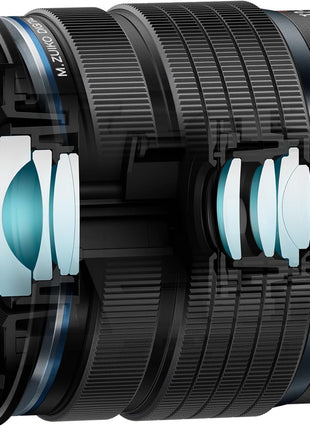 OM SYSTEM Olympus M.Zuiko Digital ED 12-45mm F4.0 PRO for Micro Four Thirds System Camera, Compact Lightweight Zoom, Weather Sealed Design, Close-up, L-Fn Button