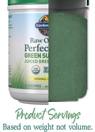 Garden of Life RAW Organic Perfect Food Juiced Greens Powder, 30 Servings