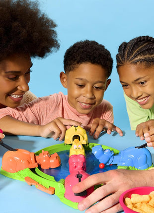 Hasbro Gaming Hungry Hungry Hippos Game for Preschoolers | Instant Marble Relaunch, Easy Set-Up & Storage| Ages 4 and Up | 2 to 4 Players | Kids Games