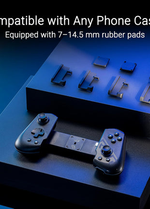 ASUS ROG Tessen Mobile Gaming Controller Android Phones ONLY, Foldable, Compact, Wired USB-C, Programmable, Fast Charging, RGB for Call of Duty: Warzone Mobile, Minecraft, Roblox, 350+ Games