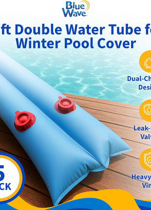 Blue Wave 8-ft Double Water Tube for Winter Pool Cover - 5 Pack