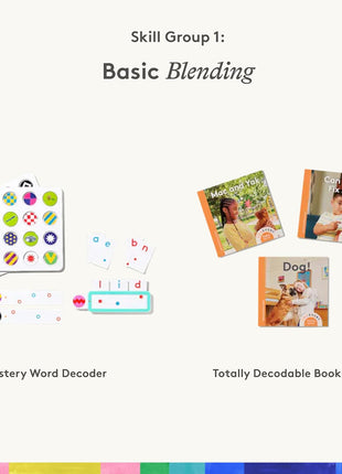 Lovevery Reading Skill Set, Learn to Read for Kindergarten and 1st Grade, Fun Phonics Games and Books, Part 2