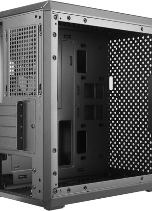 Cooler Master Q300L V1 Micro-ATX PC Case, High Airflow, Transparent Panel | 360mm Graphics Card Support, 240mm AIO Support, Micro-ATX Motherboard, Magnetic Dust Filters, Modular I/O Panel