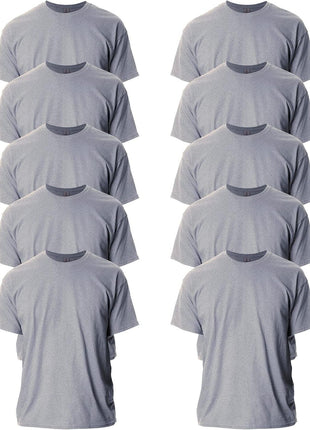 Gildan Men's Ultra Cotton T-Shirt, Style G2000, Multipack, Black (2-Pack), X-Large