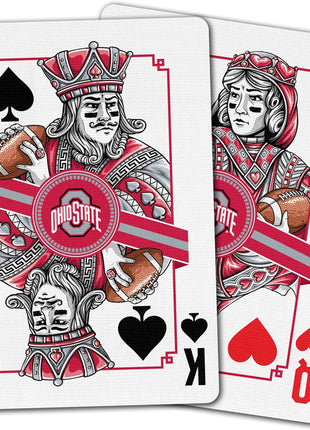 YouTheFan NCAA Officially-Licensed Playing Cards - Original Artwork on All face Cards and Jokers - Team's Official Colors - Quality Linen Texture - Designed in The USA