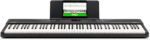 Alesis 88 Key Keyboard Piano with 480 Sounds, Speakers, USB MIDI, Carry-Bag, Stand, Headphones, Pedal and Piano Lessons for Beginners