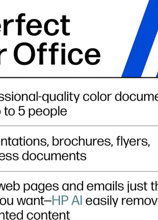 HP OfficeJet Pro 9135e Wireless All-in-One Color Inkjet Printer, Print, scan, copy, fax, ADF, Duplex printing best-for-office, 3 month Instant Ink trial included, AI-enabled (404M0A)