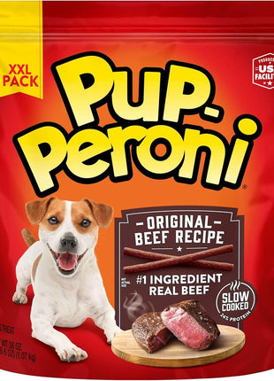 Pup-Peroni Dog Treats, Original Beef Flavor, 38 Ounce, Made with Real Beef