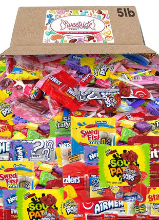Bulk Candy Individually Wrapped - Parade Kid's Dream, 5lb of Individually Wrapped Party Variety Mix Bag, Kid's Favorite Sweets Giant Assorted Classic Candies for Pinata Filler, Goodie Bag
