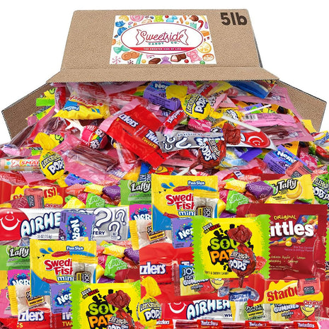 Bulk Candy Individually Wrapped - Parade Kid's Dream, 5lb of Individually Wrapped Party Variety Mix Bag, Kid's Favorite Sweets Giant Assorted Classic Candies for Pinata Filler, Goodie Bag