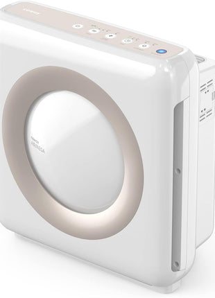 Coway Airmega AP 1512HH(W) True HEPA Purifier with Air Quality Monitoring, Auto, Timer, Filter Indicator, and Eco Mode, 16.8 x 18.3 x 9.7, White