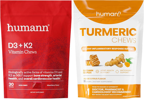 HumanN D3 + K2 & Turmeric Chews