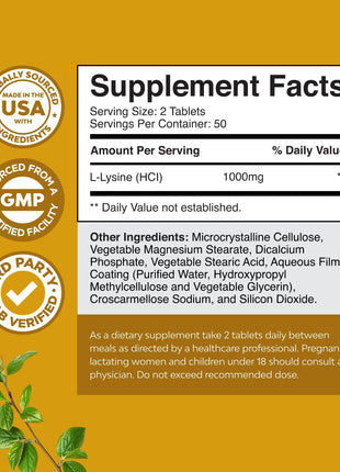 Bundle of Pure SAM E Supplement 150mg - Nootropic Same 150mg Per Serving for Memory & Brain Support and L Lysine 1000mg Free Form - L-Lysine Supplement for Eye Health Lip Care Collagen Synthesis