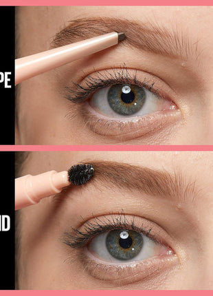 Maybelline Total Temptation Eyebrow Definer Pencil, Medium Brown, 1 Count