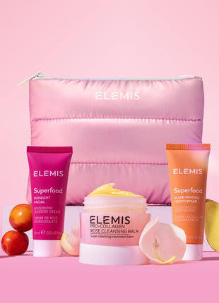 ELEMIS Way to glow kit, Amazon Exclusive 3 Piece travel set ($70 Value)