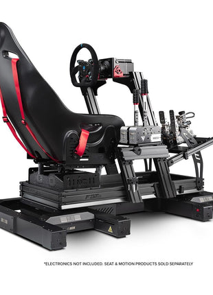 Next Level Racing F-GT Elite Formula & GT Aluminum Profile Simulator Cockpit - Front & Side Mount (NLR-E003)