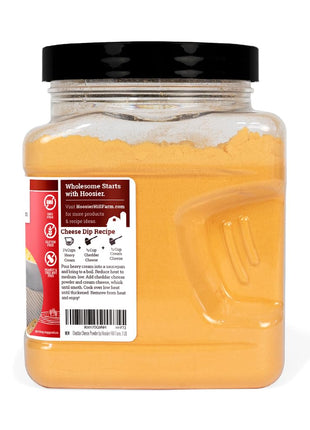 Hoosier Hill Farm Cheddar Cheese Powder, 1LB (Pack of 1)