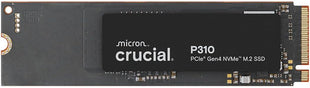 Crucial P310 1TB SSD, PCIe Gen4 NVMe M.2 2280, Up to 7,100MB/s, for Laptop, Desktop (PC), & Handheld Gaming Consoles, Includes Acronis Data Recovery Software, Solid State Drive - CT1000P310SSD801
