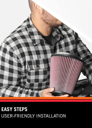 K&N Vent Air Filter/Breather: High Performance, Premium, Washable, Replacement Engine Filter: Filter Height: 2.5 in, Flange Length: 1 in, Shape: Breather, 62-1520