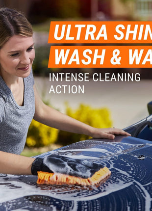 Armor All Car Wash Kit, Includes Car Wash Soap, Wash Mitt & Microfiber Towel (3 Piece Kit)