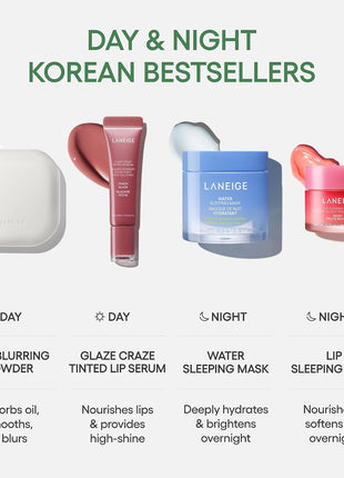 LANEIGE Neo Blurring Powder: Korean Oil-Control Compact with Pore Blurring, Smoothing Finish & Travel-Friendly, No-Spill Packaging