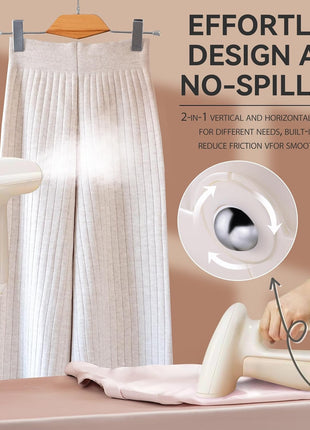 Bear Steamer for Clothes, 1300W 25s Heat-Up Clothes Steamer with 230ml Tank | Essential Oil Compatible,20g/min Steam Rate,Handheld 2-in-1 Steam&Iron,Fabric Wrinkle Remover for Home&Travel,Includes Brush