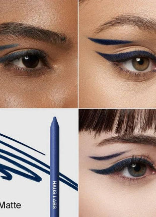 HAUS LABS BY LADY GAGA Optic Intensity Eco Eyeliner - Navy Matte + Complimentary Sheet Face Masque