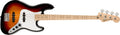 Fender Squier Affinity Series Jazz Bass, 3 Color Sunburst, Maple Fingerboard