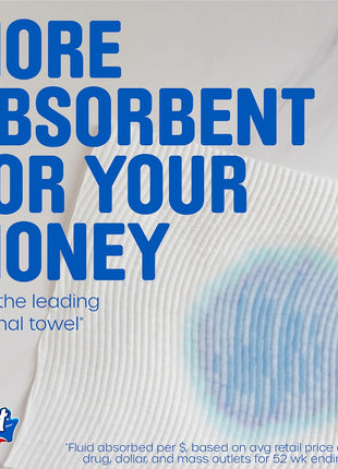 Scott Paper Towels, Choose-A-Sheet, 6 Double Rolls = 12 Regular Rolls (108 Sheets Per Roll)