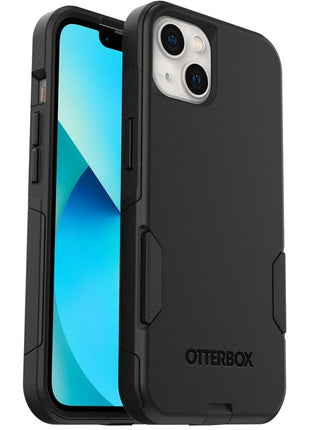 OtterBox iPhone 13 (ONLY) Commuter Series Case - Black, Slim & Tough, Pocket-Friendly, with Port Protection