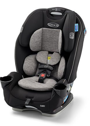 Graco Slimfit 3-in-1 Convertible Car Seat, Slim Car Seat with Space-Saving Design, Highback Booster Seat with 10-Position Headrest, Rear Facing and Forward Facing Carseat, Jarret