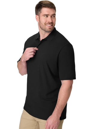 Hanes Men's X-Temp Short Sleeve Polo Shirt, Midweight Men's Shirt