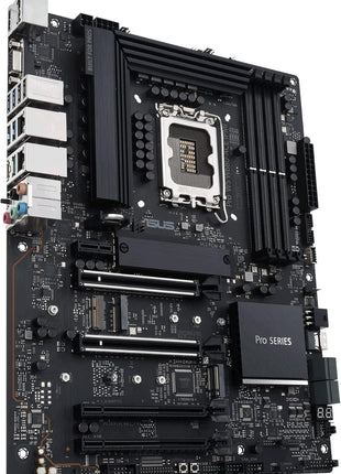 ASUS Pro WS W680-ACE IPMI Intel LGA1700 ATX workstation motherboard,2x PCIe 5.0x16 slot,DDR5,ECC memory,2x2.5 Gb Lan,3xM.2 slots,SlimSAS,BMC header,THUNDERBOLT4 Header,IPMI Expansion card bundled,ACCE