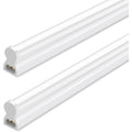 hykolity 2 Pack LED Shop Light 4FT, T5 Integrated Single Fixture, 22W, 2200lm, 6500K Super Bright White, Linkable Shop Light, Utility Shop Lights, Corded Electric with Built-in ON/Off Switch