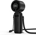 4 in 1 Portable Handheld Turbo Fan, 9000RPM High Speed Mini, 180? Foldable, 1 100 Speeds, Up to 15H Use, 5000mAh Battery, Powerful Personal Cooling, Hand Held Fan for Travel, Indoor & Outdoor