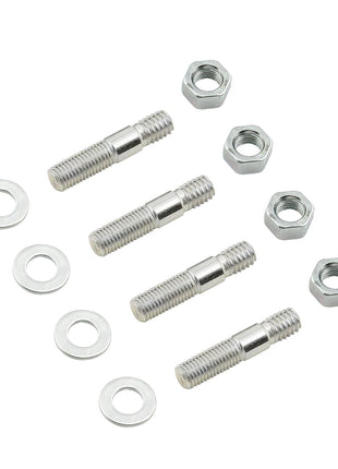 Mr. Gasket Carb Studs 1-1/2 inch Length, Silver