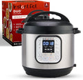 Instant Pot Duo 7 in 1 Electric Pressure Cooker, Slow Cooker, Rice Cooker, Steamer, Saut?, Yogurt Maker, Warmer & Sterilizer, Includes App With Over 800 Recipes, Stainless Steel, 8 Quart