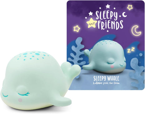 Tonies Sleepy Friends: Lullabies from The Ocean Audio Toy Figurine Featuring Sleepy Whale