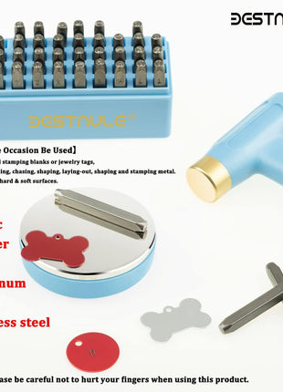 BESTNULE Professional Steel Bench Block, Covered with TPR Soft Plastic at The Bottom, Metal Stamping Table Mirror, Polishing with Chrome Plating for Jewelry Stamping Tools, (Dia: 3 inch, H: 19/32 inch)