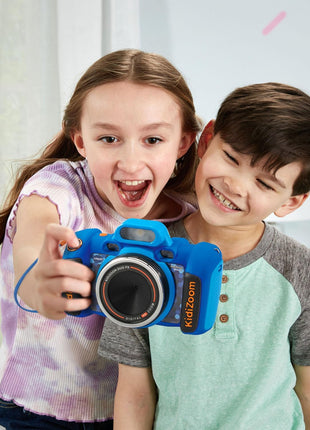 VTech KidiZoom Duo Camera FX Kids Digital Dual Cameras, Blue