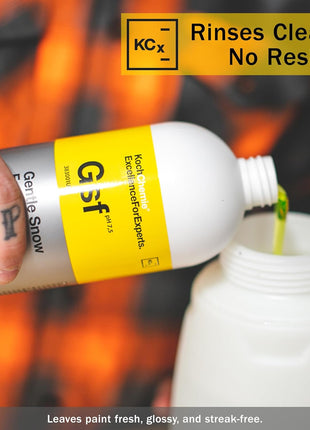 KOCHCHEMIE Gentle Snow Foam - pH Neutral Pre-Cleaning; Works With Foam Cannons & Sprayers; Manual Washing Shampoo; Safe on Existing Wax & Sealed Surfaces; Unique Cherry Fragrance (1 Liter)