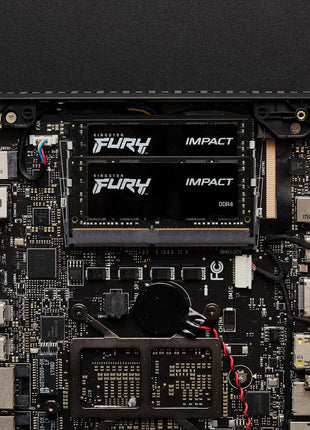 Kingston FURY Impact 32GB 3200MT/s DDR4 CL20 Laptop Memory Single Module | Intel XMP | AMD Ryzen | Plug n Play | Low Power Consumption | KF432S20IB/32