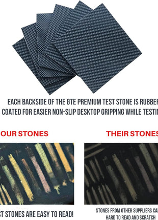 Gold Silver Jewelry Tester Appraisal Kit 10K 14K 18K 22K 24K Platinum Palladium Test Precious Metals 999 925 Scrap